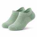 Calze corte 39-42 in maglia verde salvia traspiranti per uso quotidiano