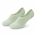 Calze fantasmino 43-46 in maglia verde chiaro traspiranti