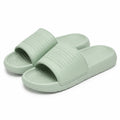 Ciabatte 42/43 in materiale sintetico verde menta - design a fascia per uso quotidiano