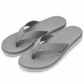 Infradito 40/41 grigie in schiuma sintetica con fascia in tessuto - casual estive
